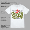 Olive 1s Low OG DopeSkill T-Shirt Queen Graphic