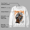 Dunk Low Magma Orange DopeSkill Sweatshirt Money Loves Me Graphic