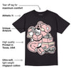 Washed Pink 1s Retro High OG DopeSkill T-Shirt Bear Steals Sneaker Graphic