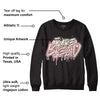 Washed Pink 1s Retro High OG DopeSkill Sweatshirt Rare Breed Graphic