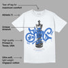 True Blue 1s DopeSkill T-Shirt King Chess Graphic