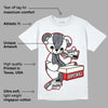 White Cement Reimagined 3s DopeSkill T-Shirt Sneakerhead BEAR Graphic