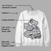 Cement Grey 11s DopeSkill Sweatshirt Bear Steals Sneaker Graphic