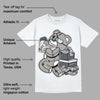 Cool Grey 6s DopeSkill T-Shirt Bear Steals Sneaker Graphic
