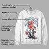 White Cement Reimagined 3s DopeSkill Sweatshirt Stay High Graphic