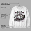 Dunk Low Night Maroon and Medium Soft Pink DopeSkill Sweatshirt Trust No One Graphic