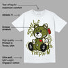 Olive 1s Low OG DopeSkill T-Shirt BEAN Graphic