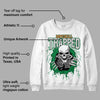 Pine Green 4s DopeSkill Sweatshirt Trapped Halloween Graphic