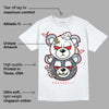 White Cement Reimagined 3s DopeSkill T-Shirt New Double Bear Graphic