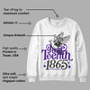 Dark Iris 3s DopeSkill Sweatshirt Juneteenth 1865 Graphic