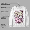 Dunk Low Night Maroon and Medium Soft Pink DopeSkill Sweatshirt New Paid In Full Graphic