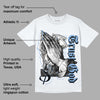 University Blue 5s DopeSkill T-Shirt Trust God Graphic
