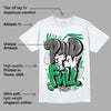 Lucky Green 3s DopeSkill T-Shirt New Paid In Full Graphic