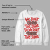 Fire Red 3s DopeSkill Sweatshirt Grind Shine Graphic