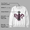 Dunk Low Night Maroon and Medium Soft Pink DopeSkill Sweatshirt Queen Chess Graphic