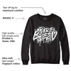 85 Black White 1s DopeSkill Sweatshirt Rare Breed Graphic