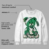 Lucky Green 2s DopeSkill Sweatshirt Hurt Bear Graphic