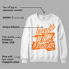 Dunk Low Magma Orange DopeSkill Sweatshirt LOVE Graphic