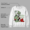 Seafoam 4s DopeSkill Sweatshirt Broken Heart Graphic