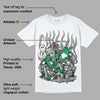 Lucky Green 3s DopeSkill T-Shirt Chillin Graphic
