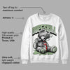 Seafoam 4s DopeSkill Sweatshirt Sick Bear Graphic