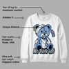 University Blue 5s DopeSkill Sweatshirt Hurt Bear Graphic