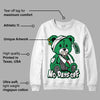 Lucky Green 3s DopeSkill Sweatshirt Hurt Bear Graphic