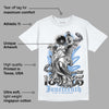 University Blue 5s DopeSkill T-Shirt Juneteenth Graphic