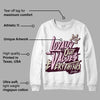 Dunk Low Night Maroon and Medium Soft Pink DopeSkill Sweatshirt LOVE Graphic