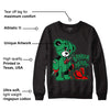 Lucky Green 1s Low DopeSkill Sweatshirt Broken Heart Graphic