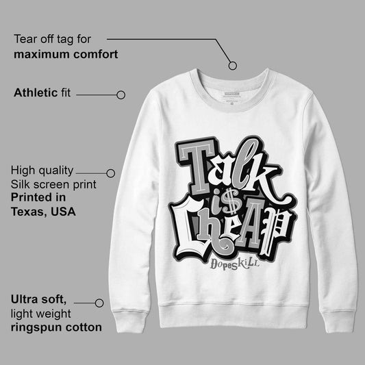 Stealth 12s DopeSkill Sweatshirt Talk Is Chip Graphic