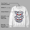 Black Flint 13s DopeSkill Sweatshirt New Double Bear Graphic