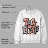 Crimson Bliss 5s DopeSkill Sweatshirt Talk Is Chip Graphic