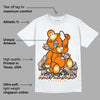 Dunk Low Magma Orange DopeSkill T-Shirt MOMM Bear Graphic