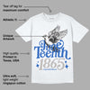 True Blue 1s DopeSkill T-Shirt Juneteenth 1865 Graphic