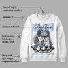 University Blue 5s DopeSkill Sweatshirt Real Lover Graphic