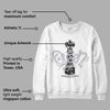 Cement Grey 11s DopeSkill Sweatshirt Queen Chess Graphic