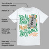 Pine Green 4s DopeSkill T-Shirt Real Ones Move In Silence Graphic