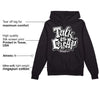 85 Black White 1s DopeSkill Hoodie Sweatshirt Talk Is Chip Graphic