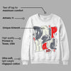 White Cement Reimagined 3s DopeSkill Sweatshirt Drip Too Hard Graphic