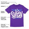 Court Purple 13s DopeSkill Purple T-shirt Queen Graphic