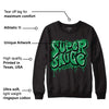 Lucky Green 1s Low DopeSkill Sweatshirt Super Sauce Graphic