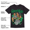 Lucky Green 1s Low DopeSkill T-Shirt Queen Of Hustle Graphic