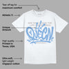 University Blue 5s DopeSkill T-Shirt Queen Graphic