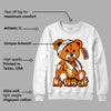 Dunk Low Magma Orange DopeSkill Sweatshirt Hurt Bear Graphic