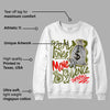 Olive 1s Low OG DopeSkill Sweatshirt Real Ones Move In Silence Graphic