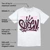 Dunk Low Night Maroon and Medium Soft Pink DopeSkill T-Shirt Queen Graphic