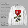 Olive 1s Low OG DopeSkill Sweatshirt Self Made Graphic