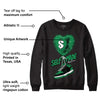 Lucky Green 1s Low DopeSkill Sweatshirt Self Made Graphic