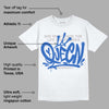 True Blue 1s DopeSkill T-Shirt Queen Graphic